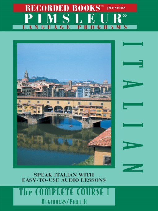 Title details for Italian (European) IA by Pimsleur Language Program - Available